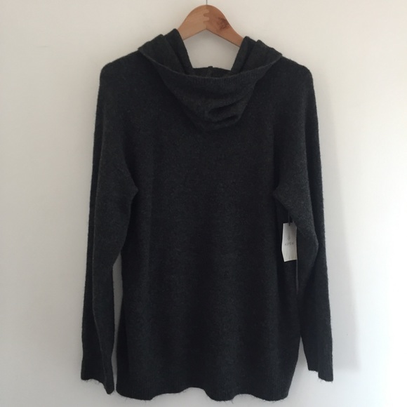 ASPEN Wool Blend Hooded Sweater Sz L - Picture 7 of 7